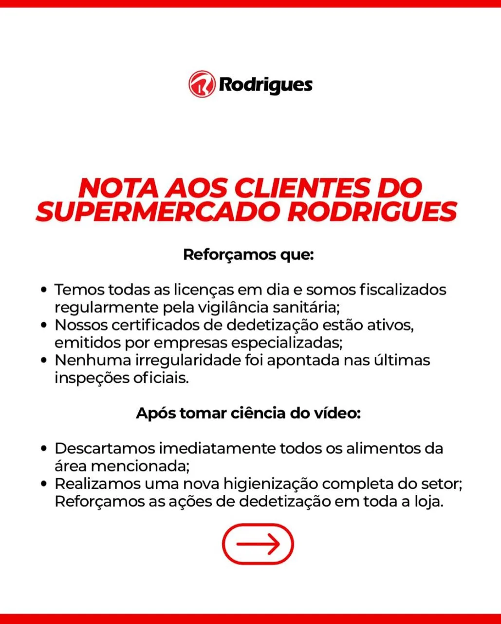 Tempero indesejado: rato é filmado em meio às carnes em supermercado de Manaus