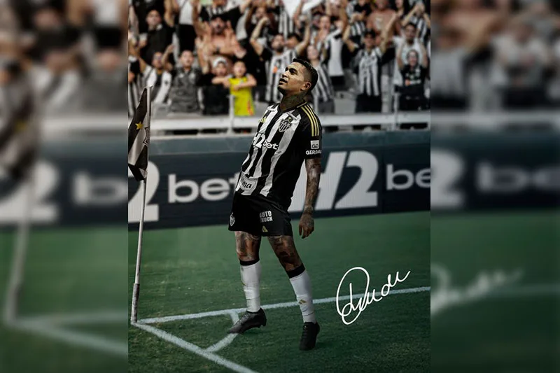 Atlético-MG anuncia Dudu e provoca Cruzeiro com gol do meia-atacante
