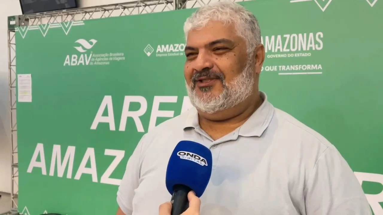 o presidente da Associação Brasileira de Agências de Viagens (ABAV-AM), Jaime Mendonça