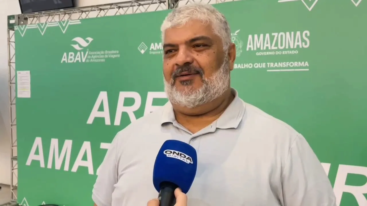 o presidente da Associação Brasileira de Agências de Viagens (ABAV-AM), Jaime Mendonça