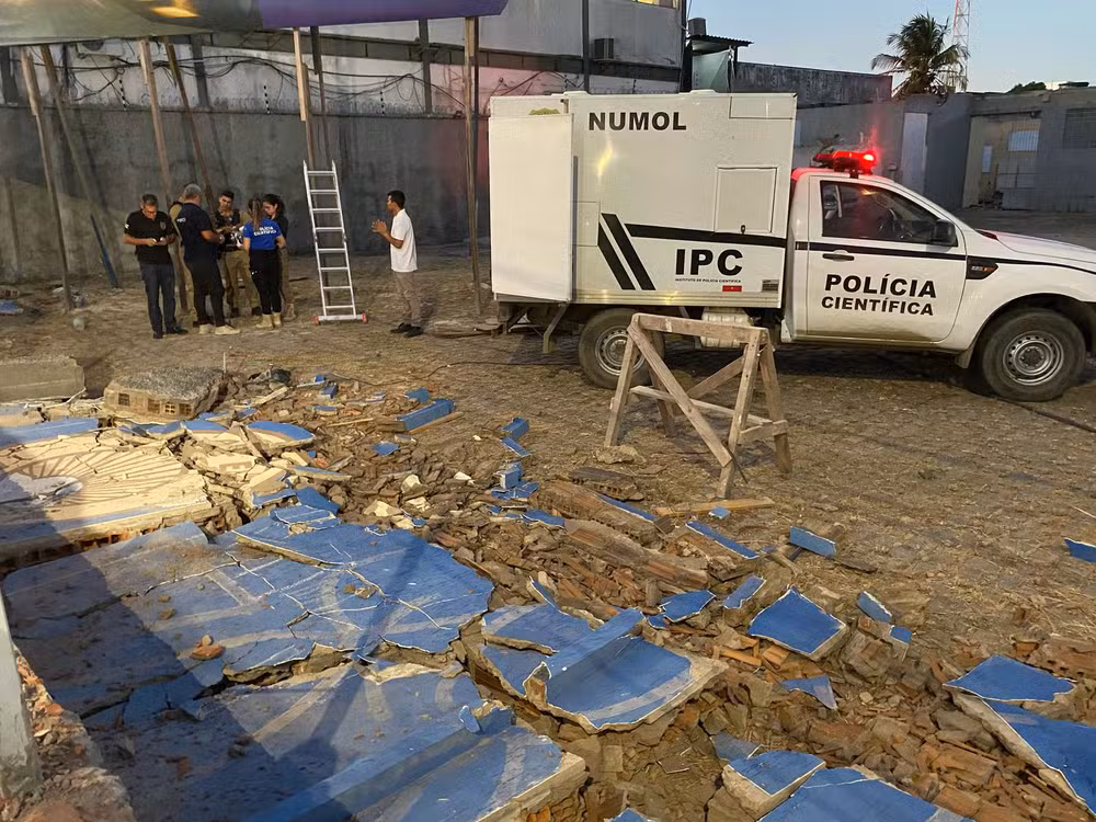 Trabalhador morre após desabamento de muro durante reforma de garagem