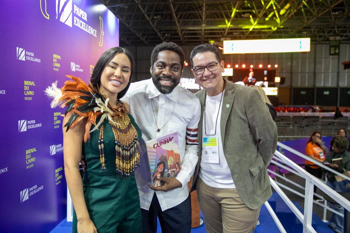 'As aventuras da Cunhã': livro infantil de Isabelle Nogueira esgota em menos de 1h na Bienal do Rio