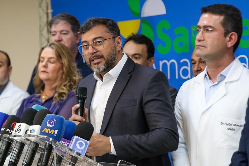 Wilson Lima anunciou um mutirão de cirurgias eletivas no Amazonas.