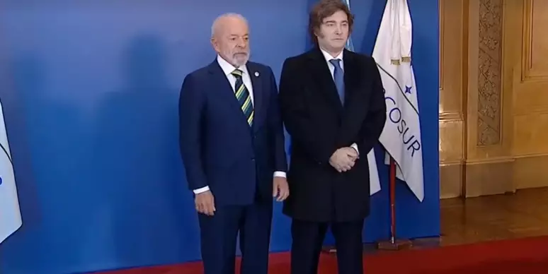 presidente Lula e Javier Milei